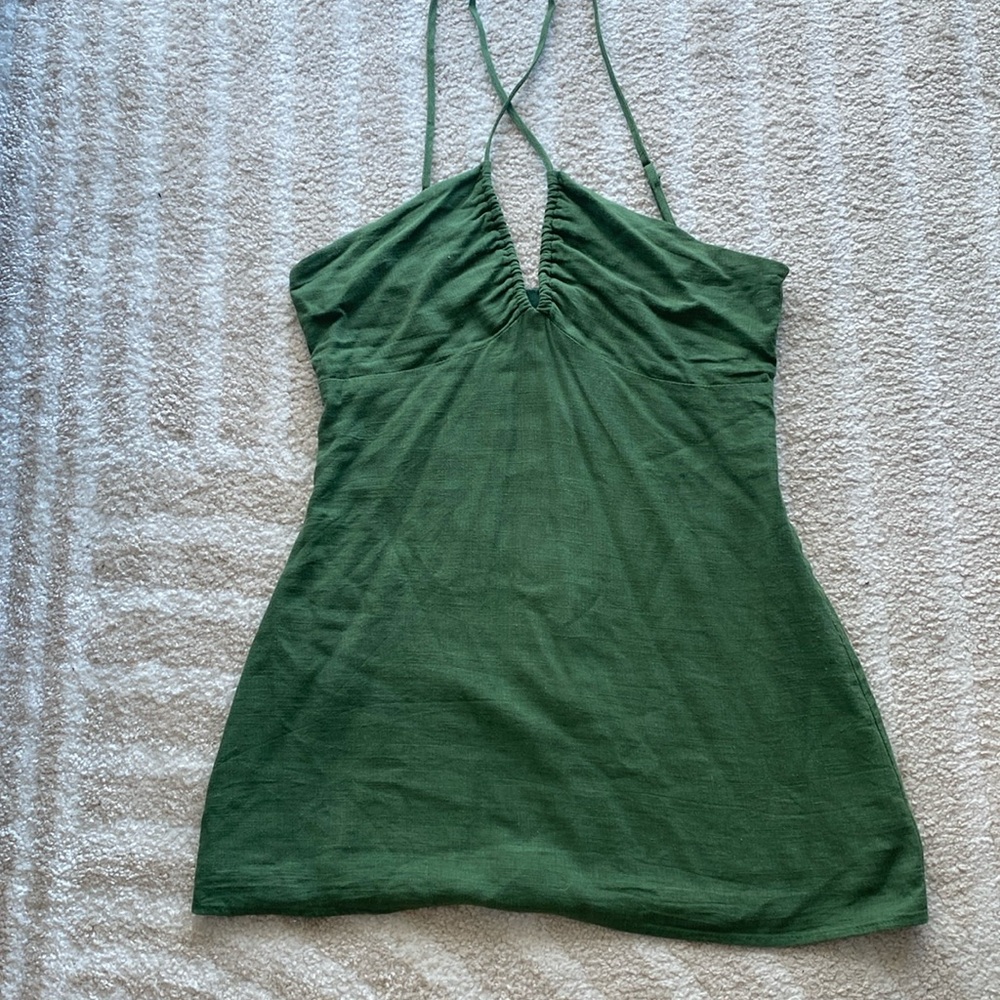 Green dress